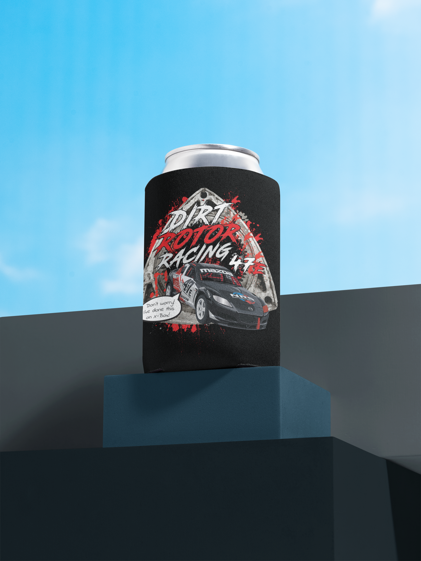 Dirt Rotor Racing Can Koozie