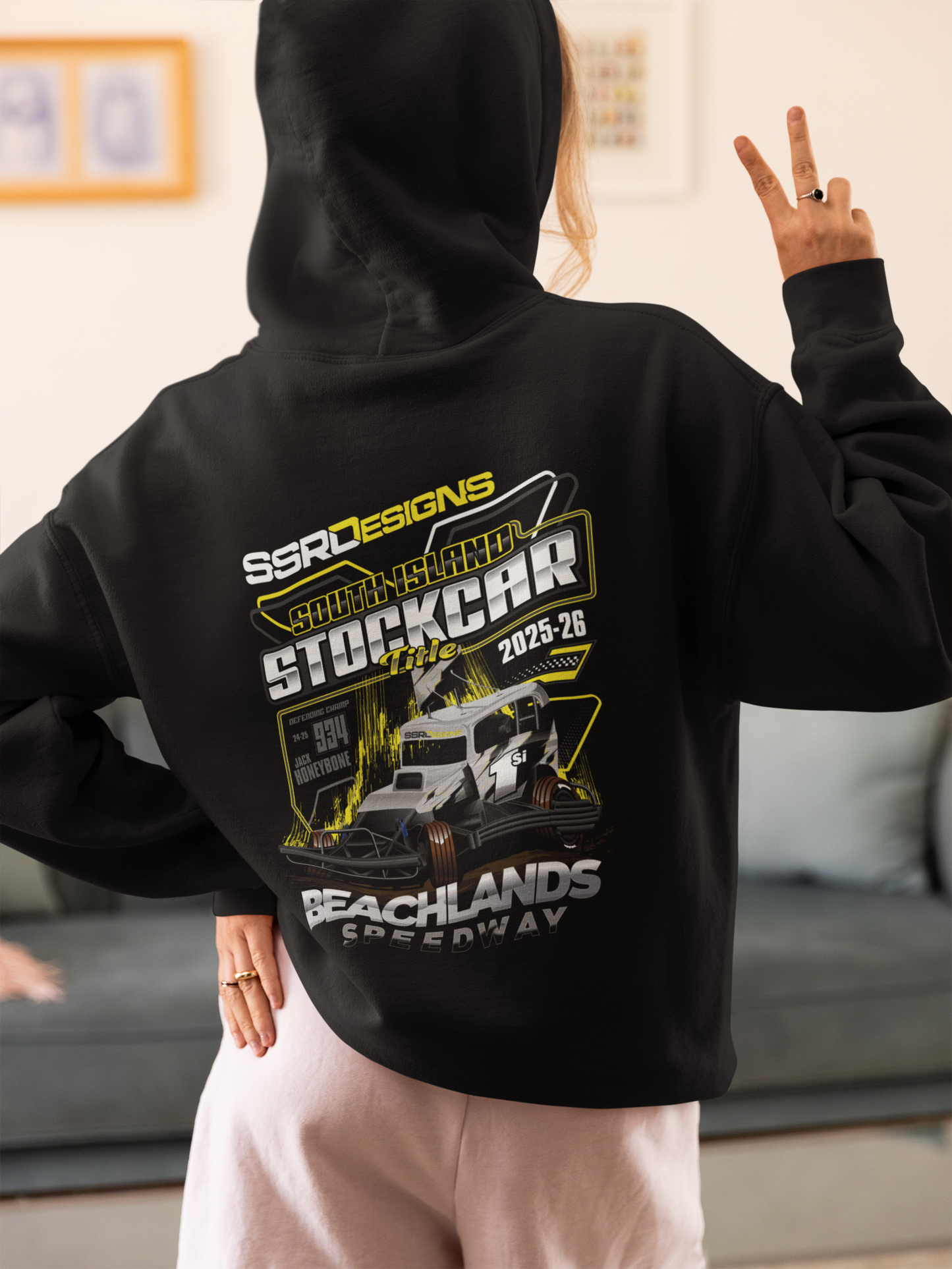 2025/26 South Island Stockcar Champs Adults Hoodie