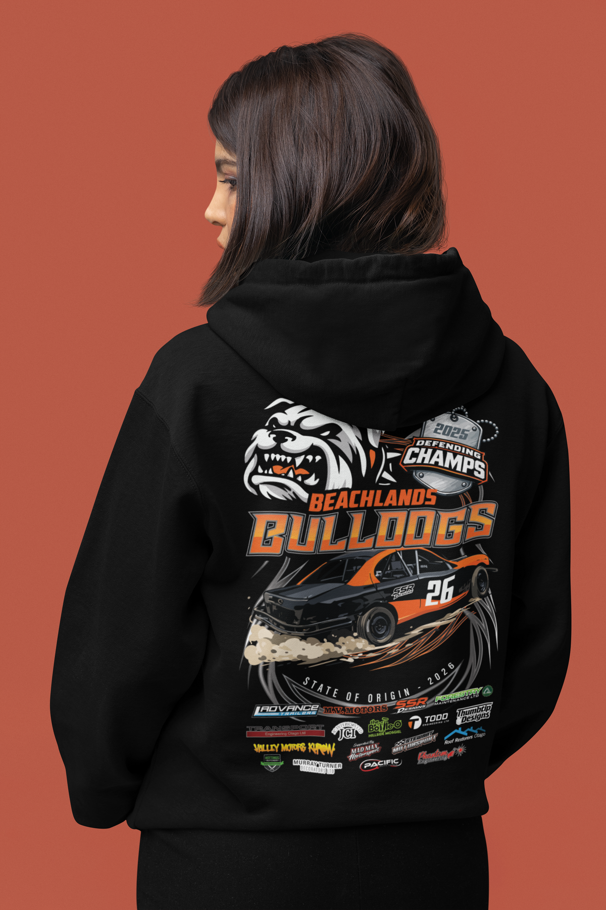 Beachlands Bulldogs 2026 Womens Hoodie
