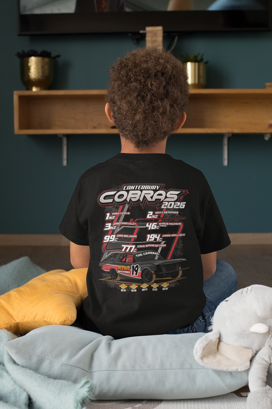 Canterbury Cobras 2026 Kids/Youth T-Shirt
