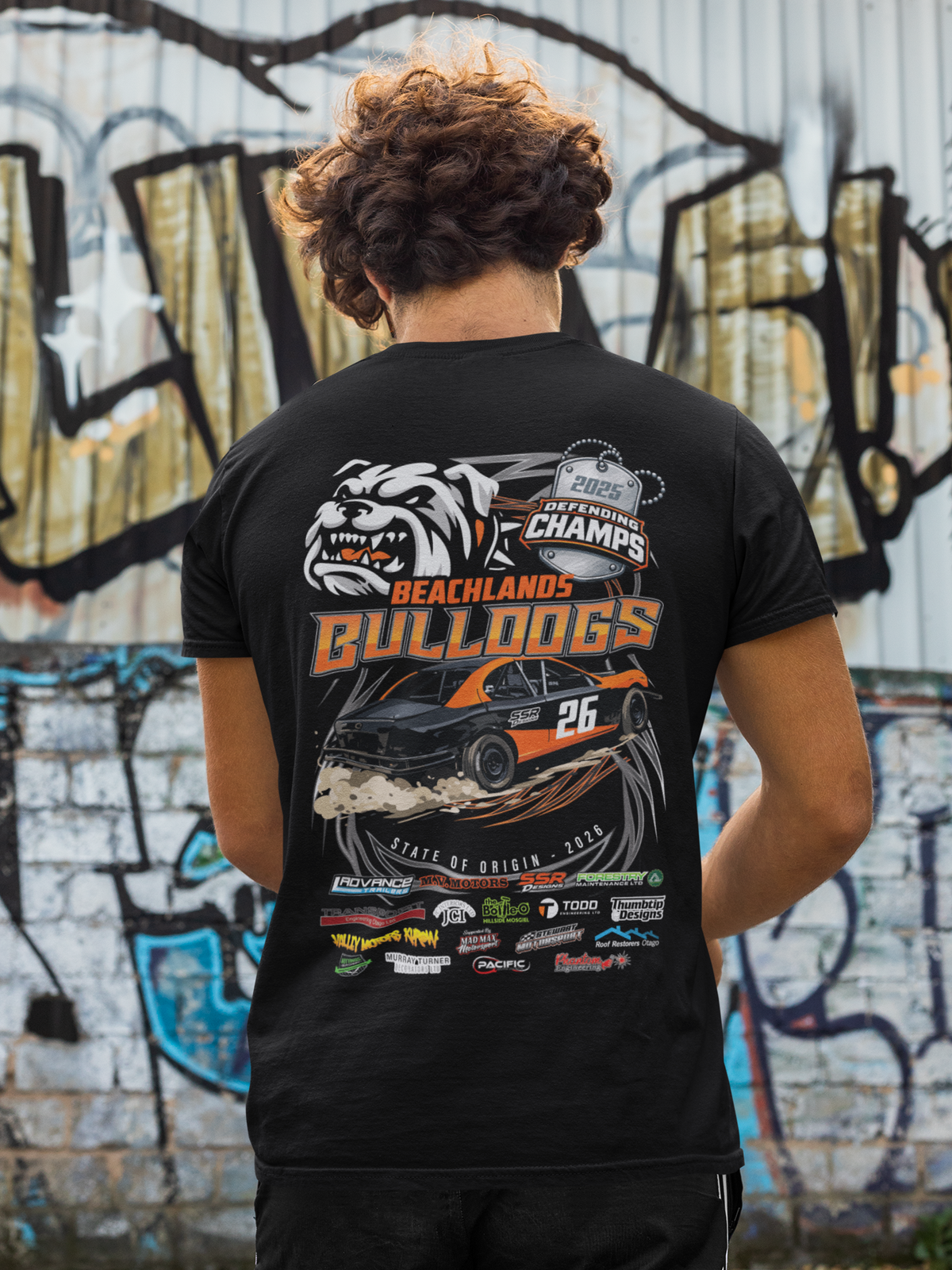 Beachlands Bulldogs 2026 Mens T Shirt