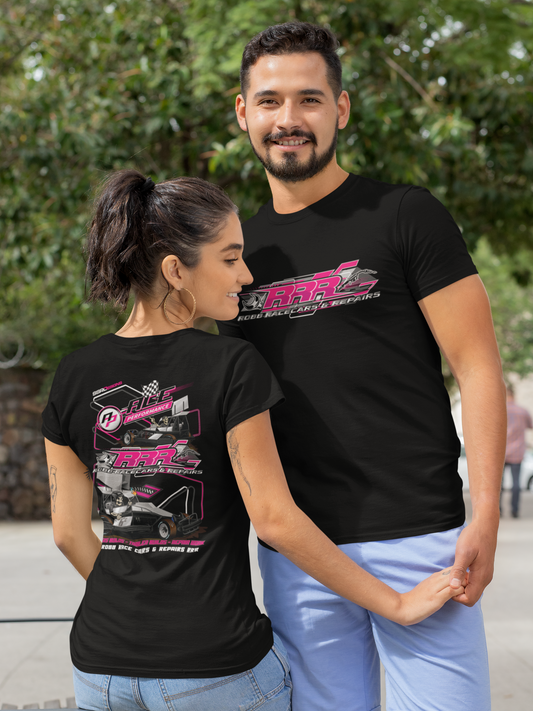 Robb Racecars and Repairs Adults T Shirt