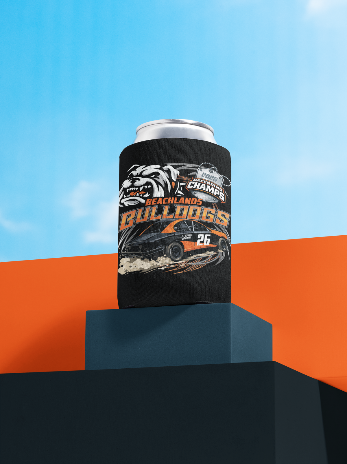 Beachlands Bulldogs 2026 Can Koozie