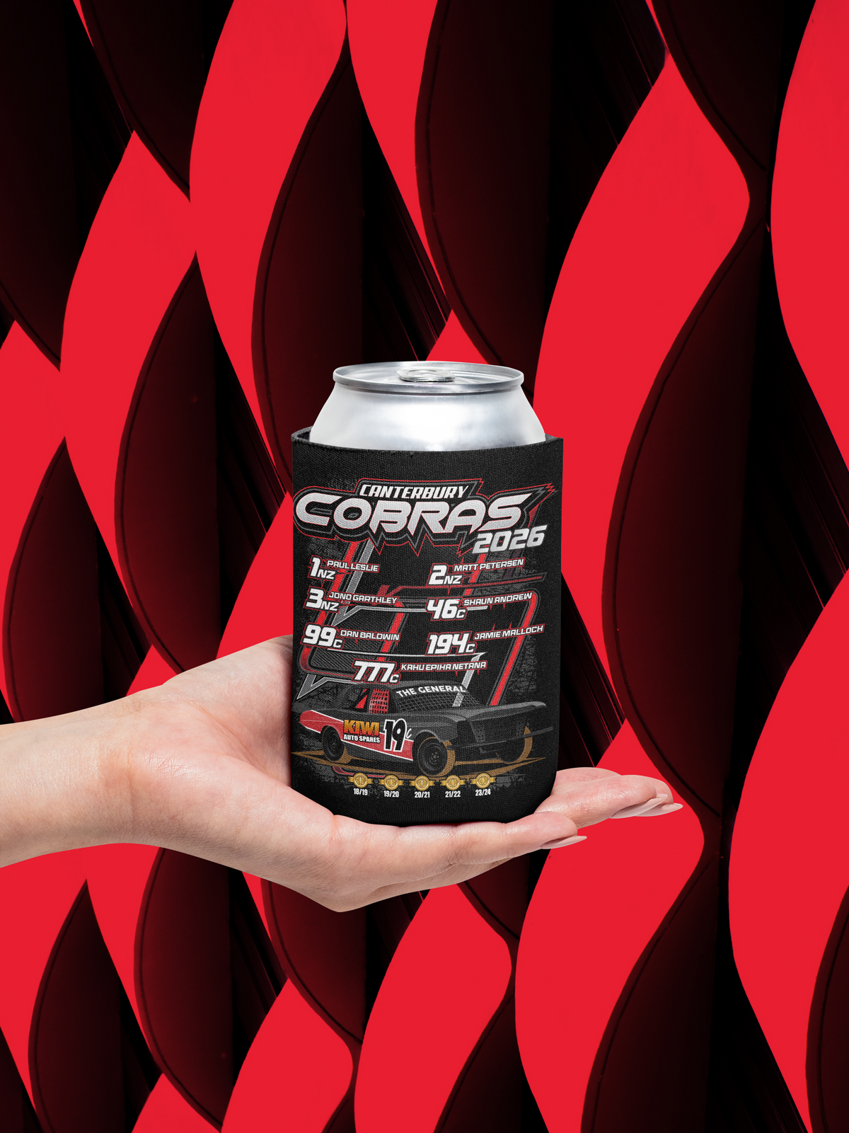 Canterbury Cobras 2026 Can Koozie
